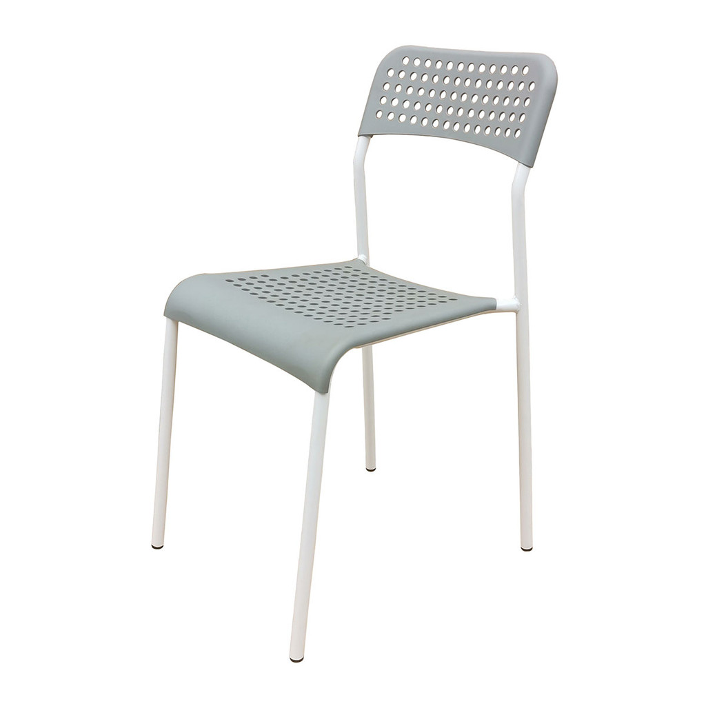 KASSA เก้าอี้พลาสติก รุ่น 1533-G สีเทา