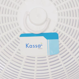KASSA HOME ฝาชีพลาสติกทรงเบอร์ 30 รุ่น VCP-RS30 ขนาด 25 x 25 x 10 ซม. สีขาว