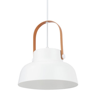 LUZINO Pendant Lamp Metal E27x1 (F8804-MWH), White