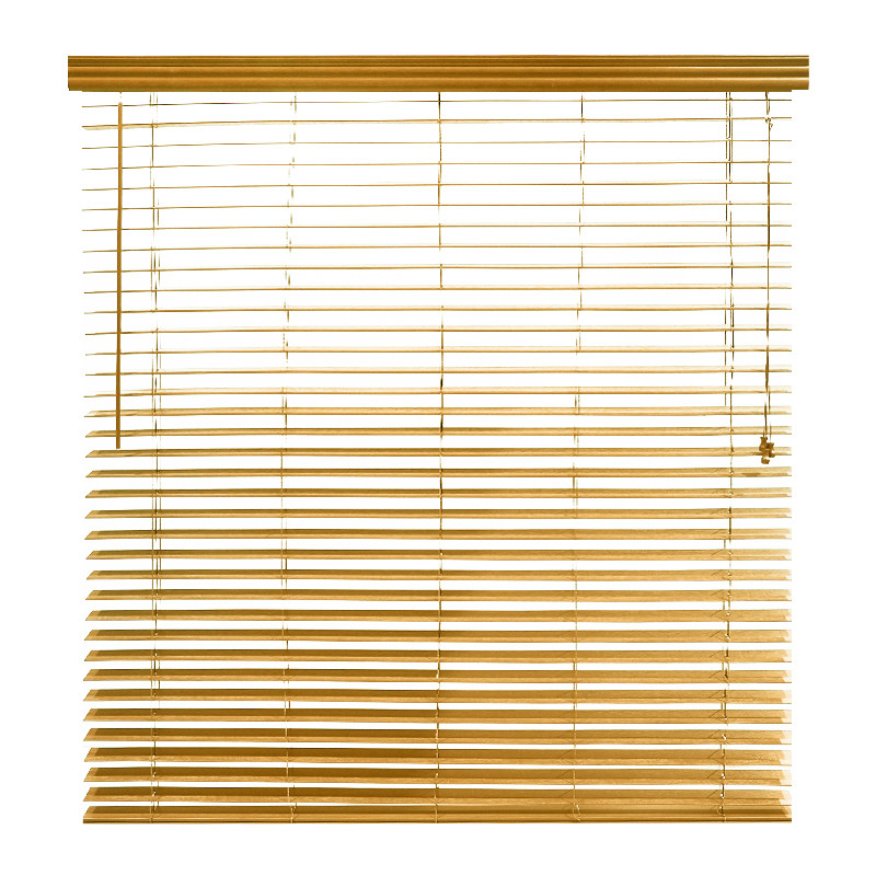 ตกแต่งบ้าน KASSA HOME มู่ลี่ PVC ลายไม้ รุ่น RF-M-002 TK 155.130 ขนาด 155 x 130 ซม. สีไม้สัก ส่งด่วน สั่งเลย