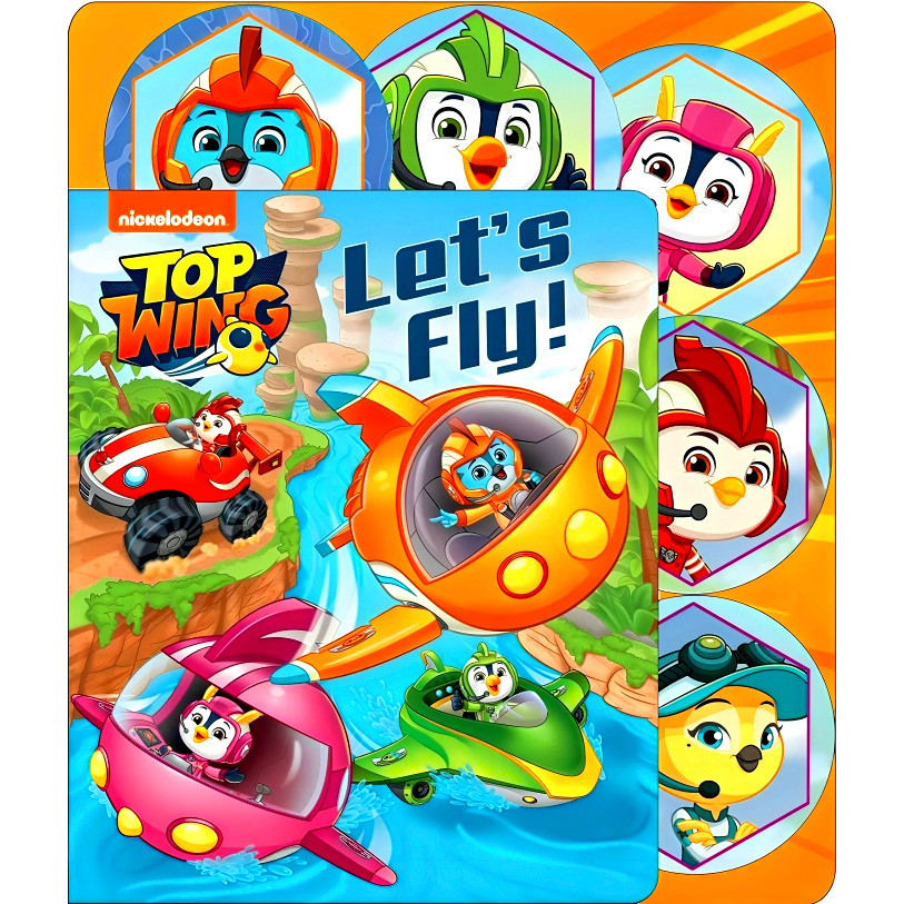 BBW หนังสือ Nickelodeon Top Wing: Let'S Fly! (Sliding Tab) ISBN: 9780794442491