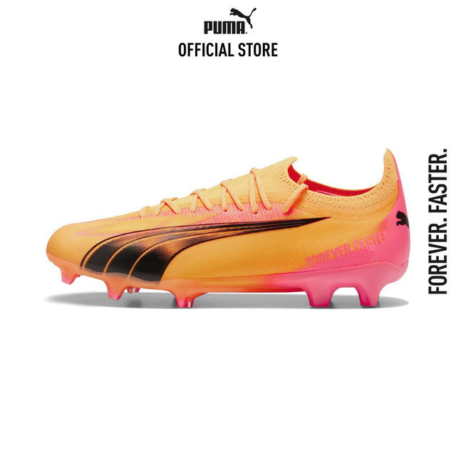 PUMA FOOTBALL - รองเท้าฟุตบอล ULTRA ULTIMATE FG/AG สีส้ม 10774403