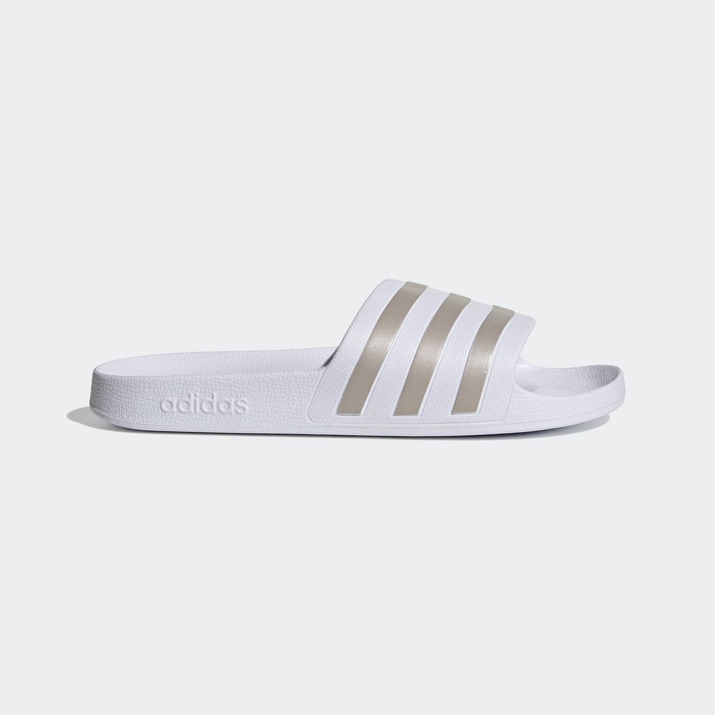 adidas ว่ายน้ำ & ไลฟ์สไตล์ รองเท้าแตะ Adilette Aqua Unisex สีขาว EF1730