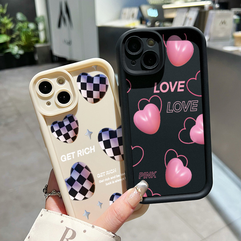 เคสสำหรับ VIVO Y95 Y93 Y93s Y91 Y91i เคสโทรศัพท์กันกระแทกซิลิโคนความรัก