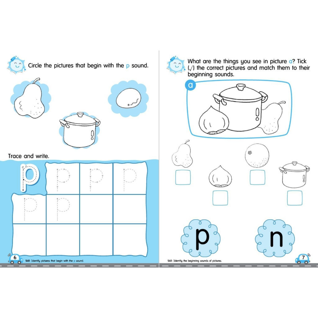 ^NANMEEBOOKS หนังสือ FIRST PHONICS - ACT BOOK 2 เพอลังอิ