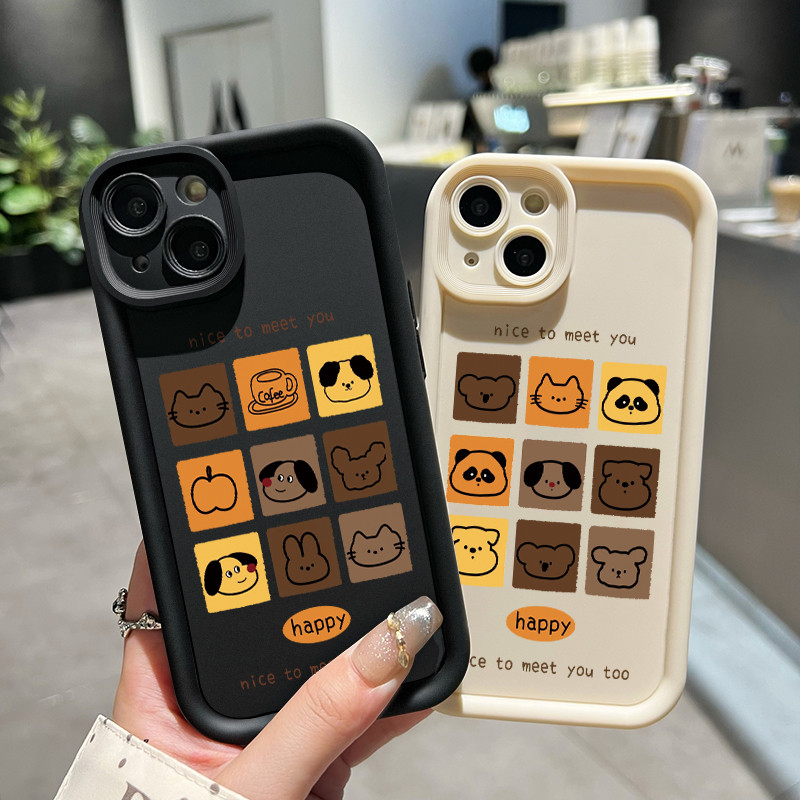 เคสสำหรับ Samsung Galaxy A10s M01s เคสโทรศัพท์กันกระแทกรูปสัตว์น่ารัก - รูปที่ 6