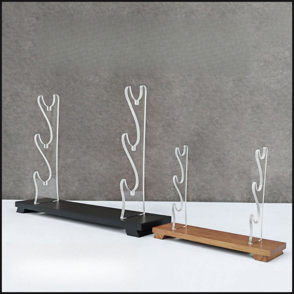 ยืนแสดงดาบ Sword and Blade Display Standขาตั้งจอแสดงผลอะคริลิคไลท์เซเบอร์ ดาบ ชั้นวางอาวุธชั้นวางขลุ่ยและขลุ่ย IQ4V