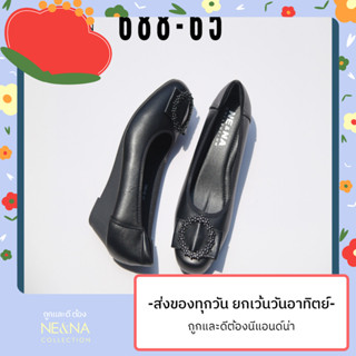 รองเท้าเเฟชั่นผู้หญิงเเบบคัชชูส้นเตารีด No. 688-65 NE&NA Col…