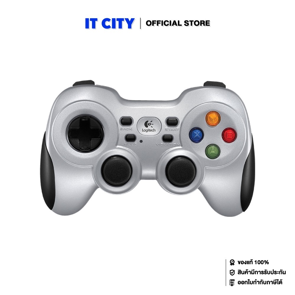 LOGITECH Wireless Gamepad F710 จอยสติ๊ก (IP3-000169)