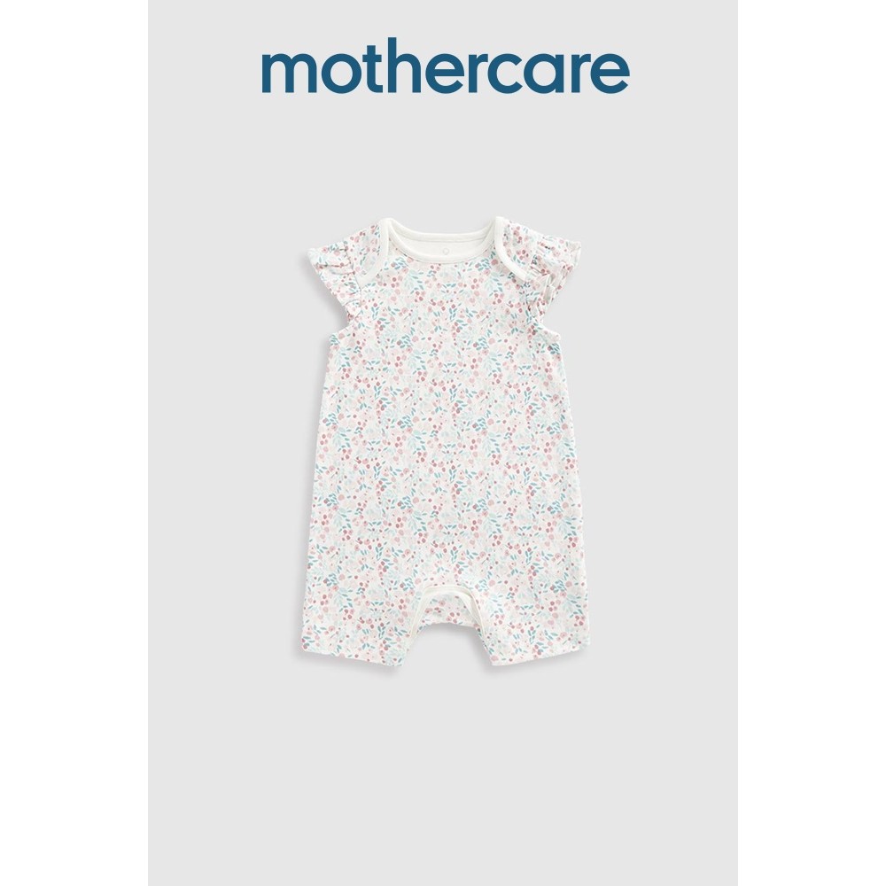 ชุดรอมเปอร์เด็กทารก Mothercare Floral Romper HD806