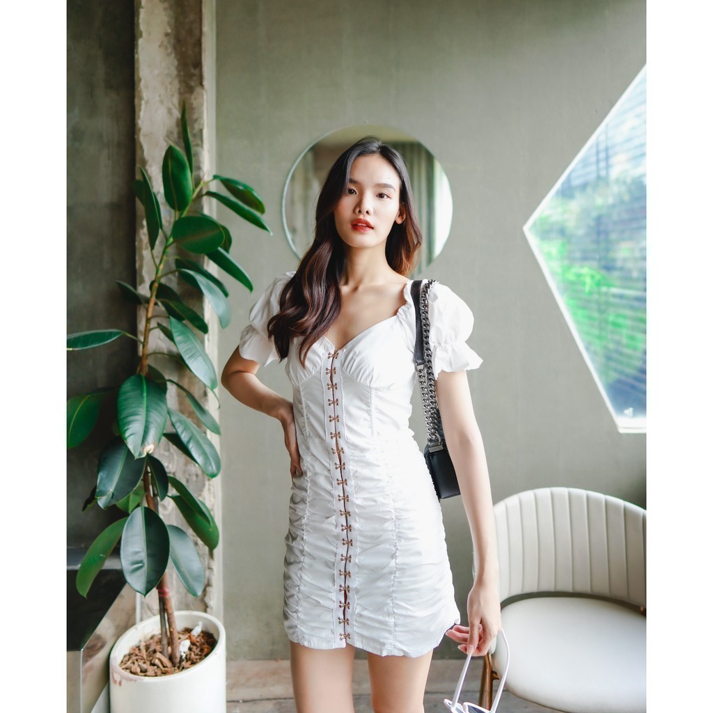 MyWay Brand :เดรสสั้น Dress ชุดเดรส Zapp Sexy