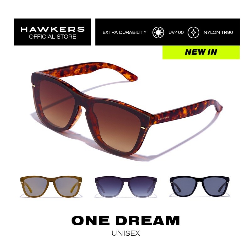 HAWKERS ONE DREAM แว่นกันแดด วินเทจ Polarized UV400 Unisex [ของแท้]