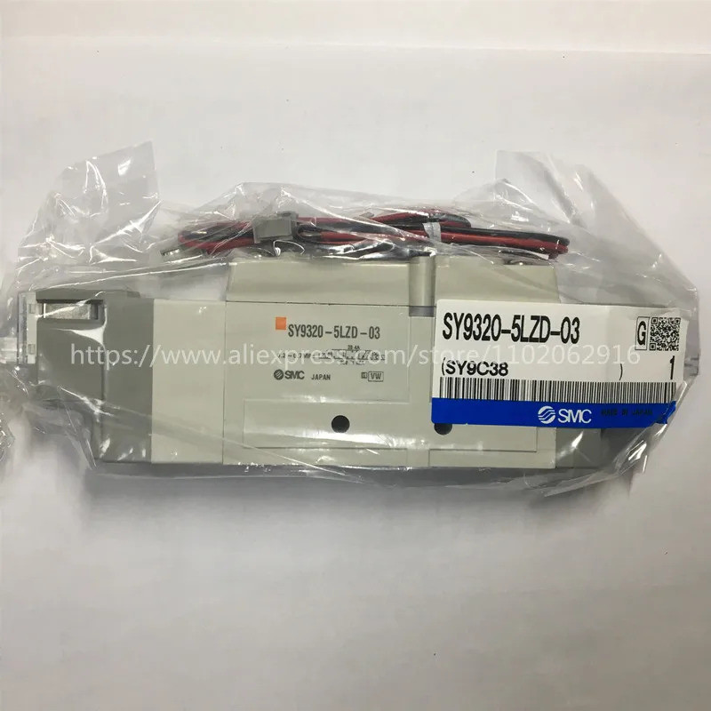 <0> วาล์วโซลินอยด์ SMC ใหม่ SY9320-5LZD-03 SY9220-5LZD-02