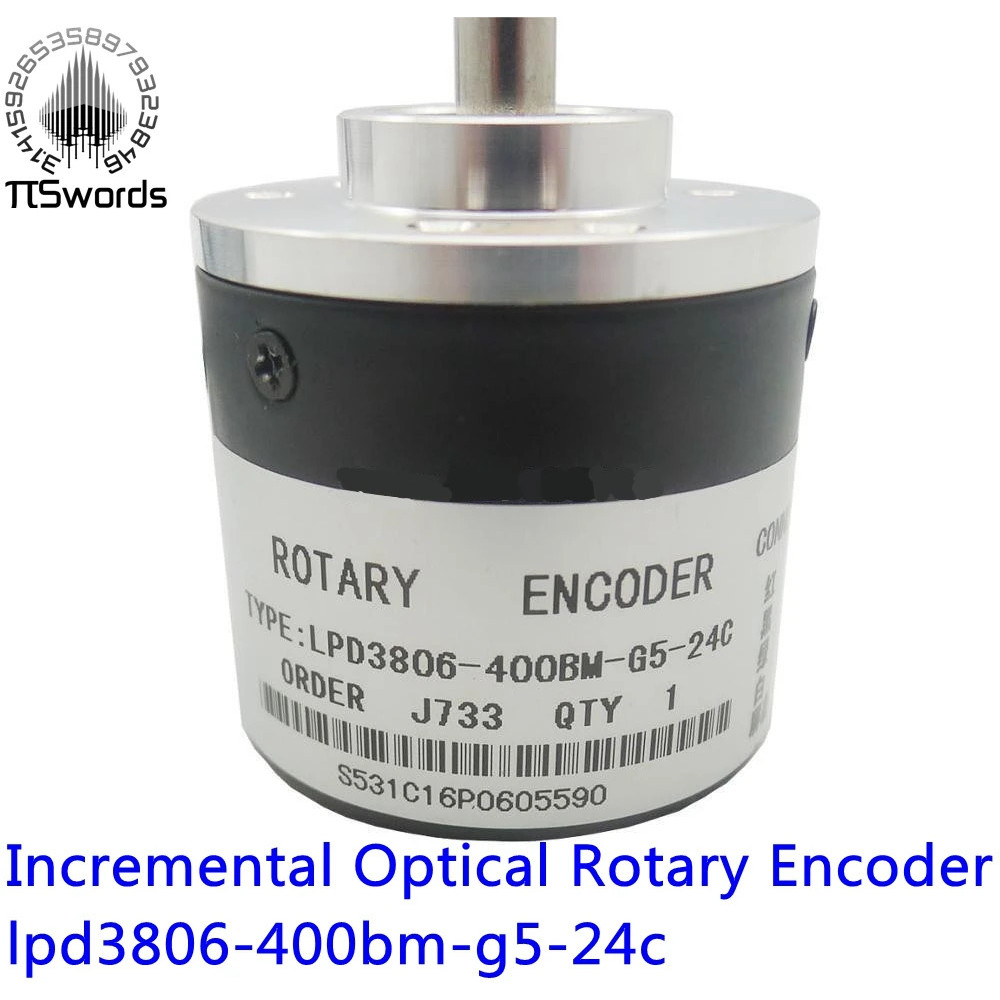 <0>AB ตัวเข้ารหัสโรตารีออปติคอลแบบสองเฟส 5-24V 400 พัลส์ Lpd3806-400bm-g5-24c