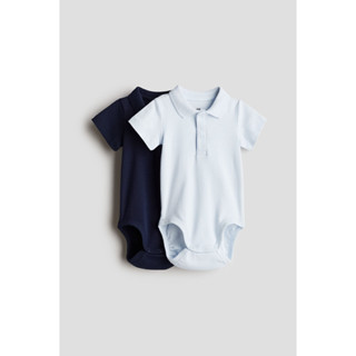 H&M(เอชแอนด์เอ็ม) ชุดบอดี้สูทแบบพอยต์เทล 2 ชิ้น เด็กอ่อน 115…