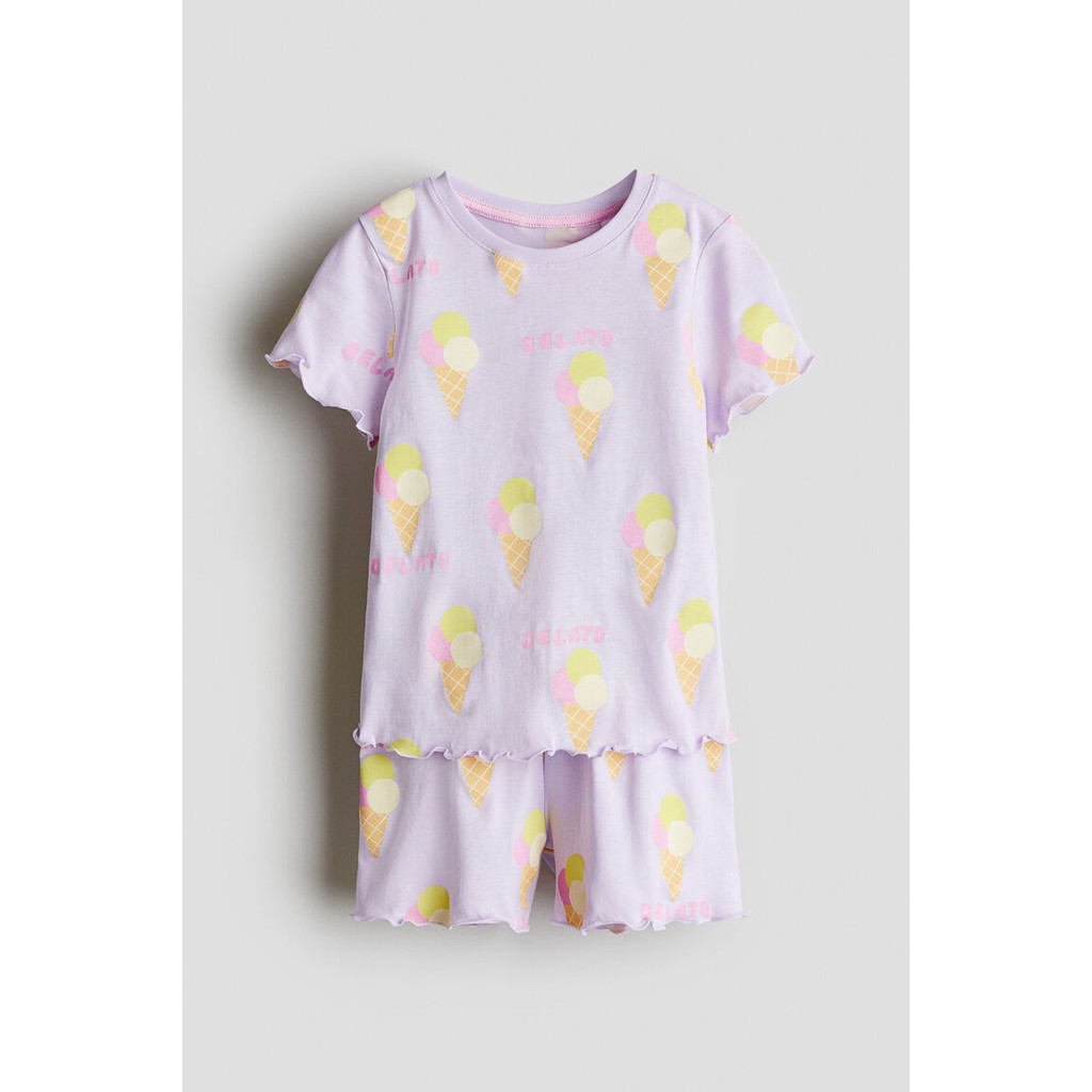 H&M(เอชแอนด์เอ็ม) ชุดนอนผ้าคอตตอน เด็กผู้หญิง 1129260_12