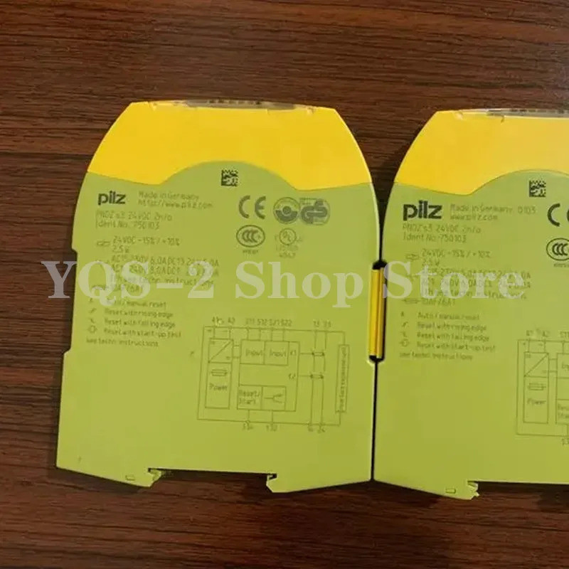<0>1 ชิ้น PNOZ S3 24VDC 2n/o 750103 751103    ใหม่และเป็นของแท้ 100%