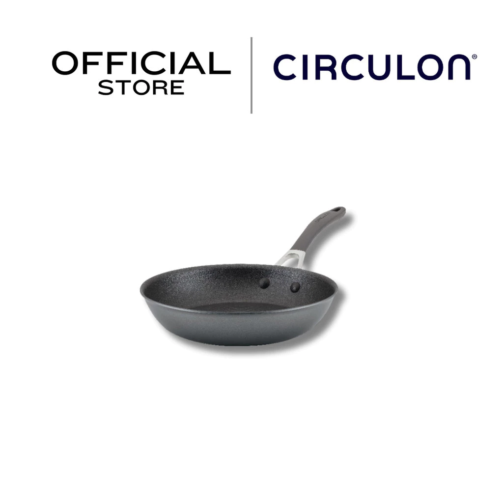 CIRCULON A1-SERIES เครื่องครัวอลูมิเนียมเคลือบผิวลื่น กระทะทรงตื้น ขนาด 25.4 ซม./ 10 นิ้ว (81836-T)