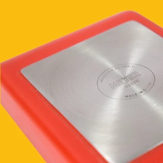 MEYER Bauhaus Induction กระทะไข่ม้วนพร้อมตะหลิวซิลิโคน ขนาด 18 ซม. Egg Roll Pan (11258-CE12)