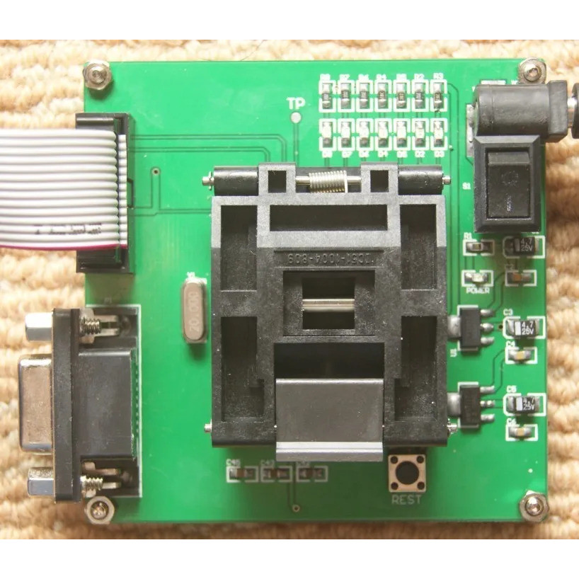 โปรแกรมเมอร์ DSP, โปรแกรมเมอร์การผลิตจำนวนมาก, ดาวน์โหลด TMS320F2808, TMS320F2809, TMS320F2806, TMS3
