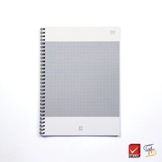 Elephant ตราช้าง สมุดโน๊ต สมุดริมลวด B5 70G 60S คละสี จำนวน 1 เล่ม