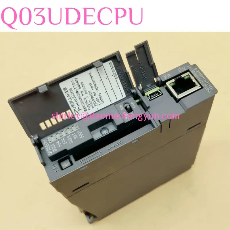 ใช้ PLC รุ่น Q03UDECPU Q ของแท้