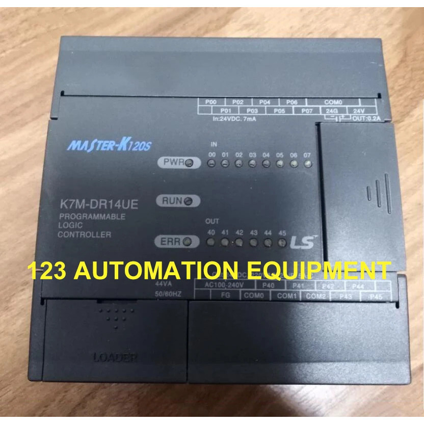 กล่องต้นฉบับใหม่ K7M-DR14UE LS K120S ซีรีส์ PLC หน่วยพื้นฐาน ประเภทประหยัด