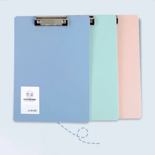 คลิปบอร์ดพาสเทล Morandi Clip Board A4 / A5 กันน้ำ แผ่นรองเขียน กระดานรองเขียน แฟ้มหนีบเอกสาร