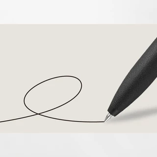 ปากกาลูกลื่น PENTEL CALME ขนาดหัว 0.5 MM และ 0.35 MM รุ่น BXA105 ลดเสียงกด