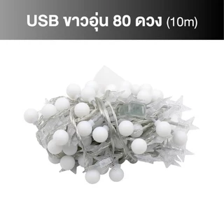 ไฟเชอรี่ ไฟปิงปอง ประดับสวน ไฟประดับ ไฟตกแต่ง แค้มป์ปิ้ง ไฟ LED USB และใส่ถ่าน ไฟแต่งห้อง ของแต่งบ้าน แต่งบ้าน ไฟประดับเ