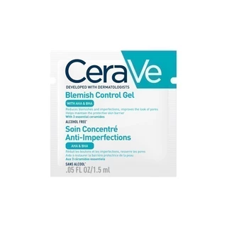 [Gift] เซราวี CERAVE BLEMISH CONTROL GEL ผลิตภัณฑ์บำรุงผิวหน้า สูตรสำหรับผิวเป็นสิวง่าย 1.5 มล. [สินค้าสมนาคุณงดจำหน่าย]