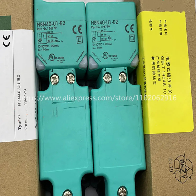 NBN40-U1-E0 NBN40-U1-E2 NBN40-U1-A0 -A2 NBN30-U1-E0 P+F เซ็นเซอร์วัดระยะแบบเหนี่ยวนำ คุณภาพสูงใหม่