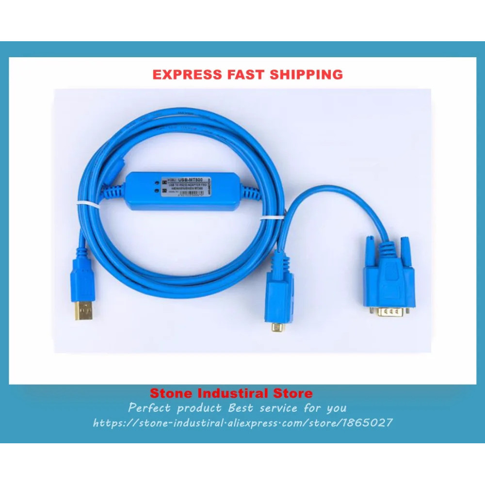 ใหม่ ใช้สำหรับ HMI MT500 USB-MT500 MT506 MT508 MT509 MT510 หน้าจอสัมผัส HMI