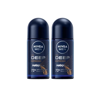 นีเวีย เมน ดีพ เอสเปรสโซ โรลออน 50 มล. 2ชิ้น NIVEA