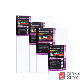 Renaissance เฟรมผ้าใบวาดรูป แคนวาส 380G จำนวน 1 ชิ้น (1/2)