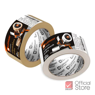 Elephant เทปปิดกล่อง เทป OPP หน้ากว้าง 48 มม. ยาว 45 หลา ติดแน่นทนทาน – จำนวน 1 แพ็ค (6 ม้วน)