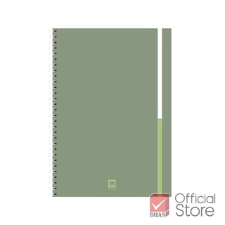 Elephant สมุด สมุดโน๊ต สมุดริมลวด A5 60G 40S W-112R คละสี จำนวน 1 เล่ม