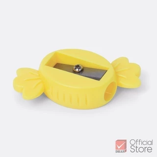 Elfen กบเหลาดินสอ EF-S4 ลูกกวาด คละสี จำนวน 1 กระปุก