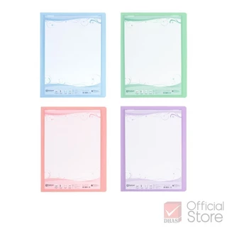 Elephant แฟ้ม แฟ้มโชว์เอกสาร PF01 A4 สีพาสเทล จำนวน 1 แฟ้ม
