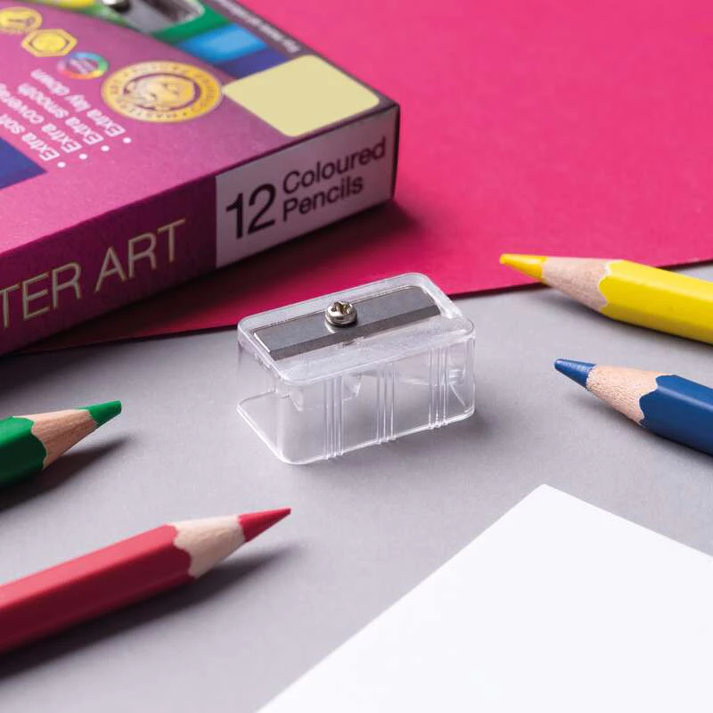 Master Art สีไม้ 12 สี รุ่นใหม่ (แท่งสั้น) พกพาสะดวก - 1 กล่อง thumbnail 7