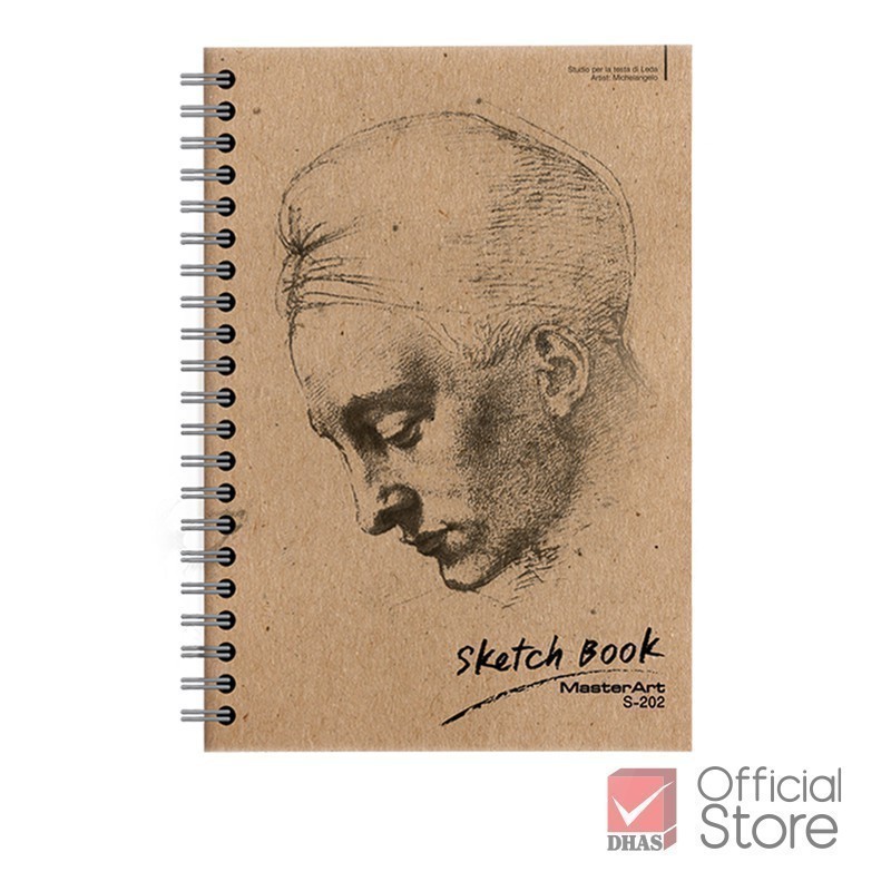 Master Art สมุดวาดรูป สมุดสเก็ตซ์ S202 จำนวน 1 เล่ม