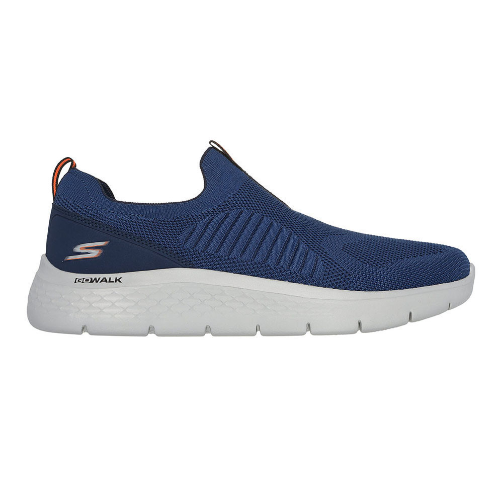 Skechers สเก็ตเชอร์ส รองเท้าผู้ชาย Men GOwalk Flex Peerless Walking Shoes - 216506-NVOR Air-Cooled Goga Mat