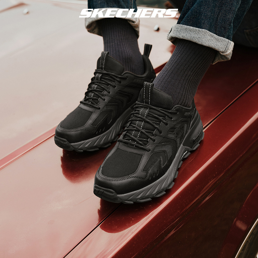 Skechers สเก็ตเชอร์ส รองเท้า ผู้ชาย Good Year Outdoor Max Protect Shoes - 237307C-BKCC