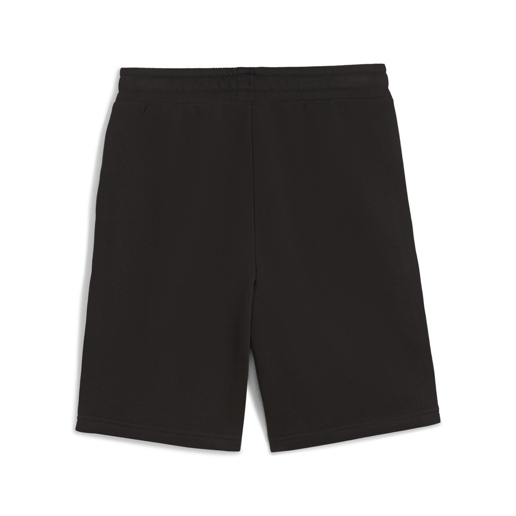 PUMA BASICS - Tape Shorts Youth สีดำ - 68860801 — صورة 3