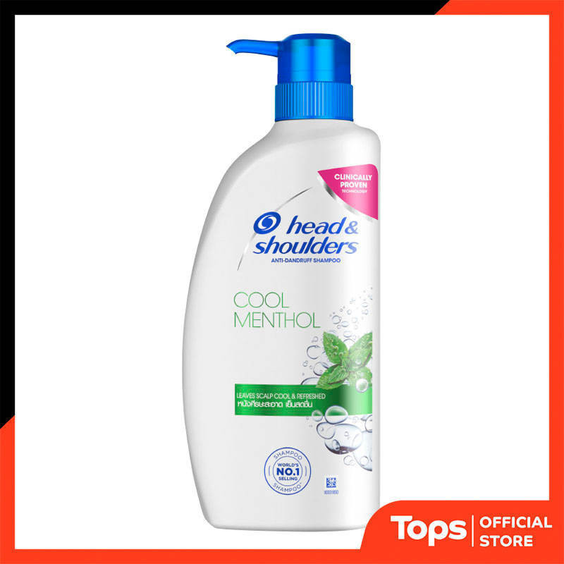 HEAD&SHOULDER เฮดแอนด์โชว์เดอร์แชมพูคูลเมนทอล 610มล. [4902430397964]