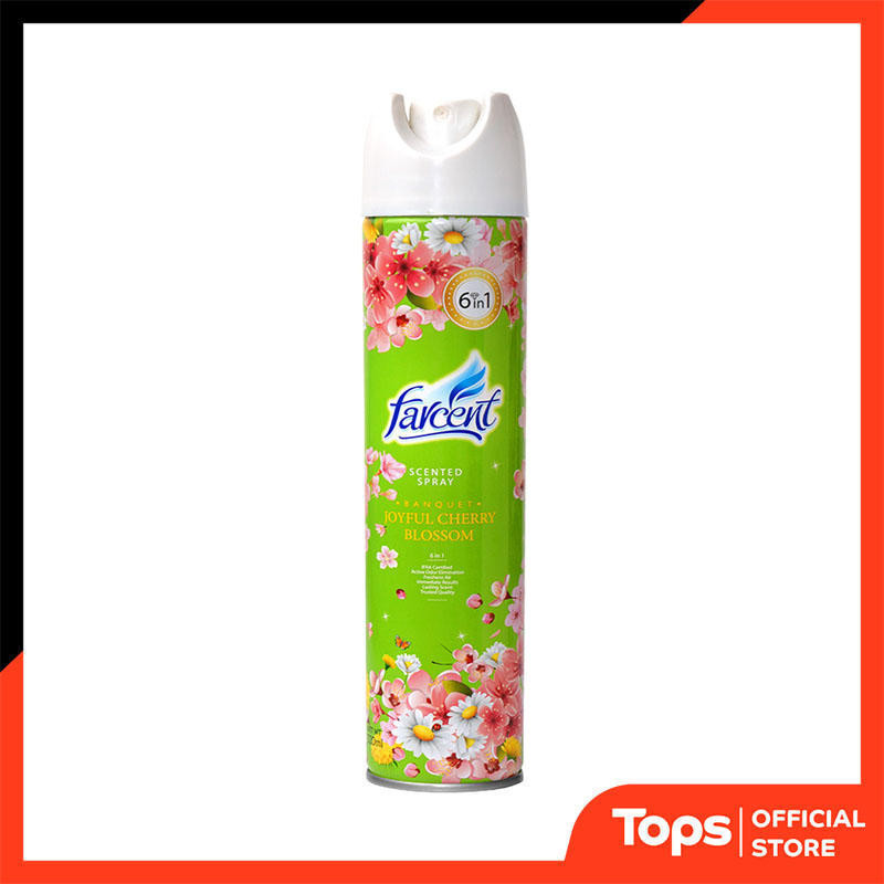 FARCENT ฟาร์เซ็นท์ผลิตภัณฑ์สเปรย์ปรับอากาศกลิ่นจอยฟูลเชอร์รี่บลอสซั่ม 320มล. [4710731010990]