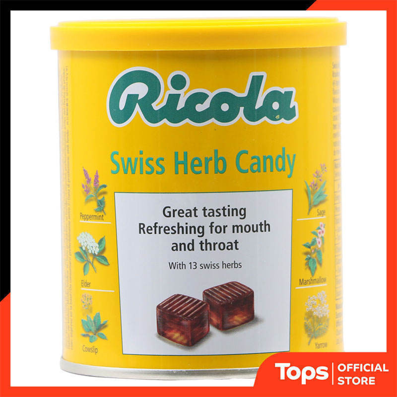 RICOLA ริโคล่าลูกอมสมุนไพร 250กรัม [7610700600054]