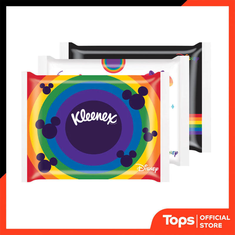 KLEENEX คลีเน็กซ์ดีสนีย์กระดาษเช็ดหน้าซอฟแพ็ค 50แผ่น แพค3 [8888336008769]