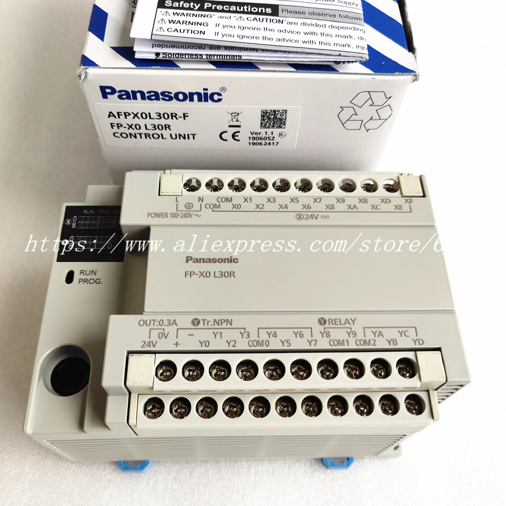 AFPX0L30R-F FP-X0L30R FPX0-L30R คอนโทรลเลอร์โปรแกรมได้ 100% ใหม่และเป็นของแท้ PLC