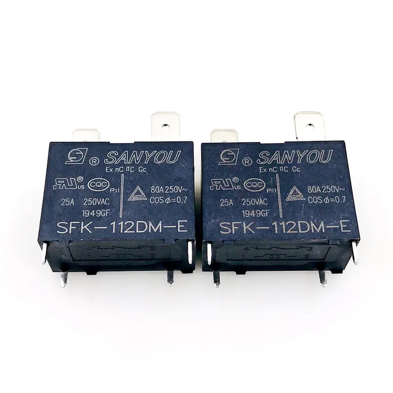 10ชิ้นใหม่รีเลย์ SFK-112DM-E SFK 112DM E G4A-1A-E 12VDC DC12V 4PIN เครื่องทำน้ำอุ่นไฟฟ้าเครื่องปรับอ